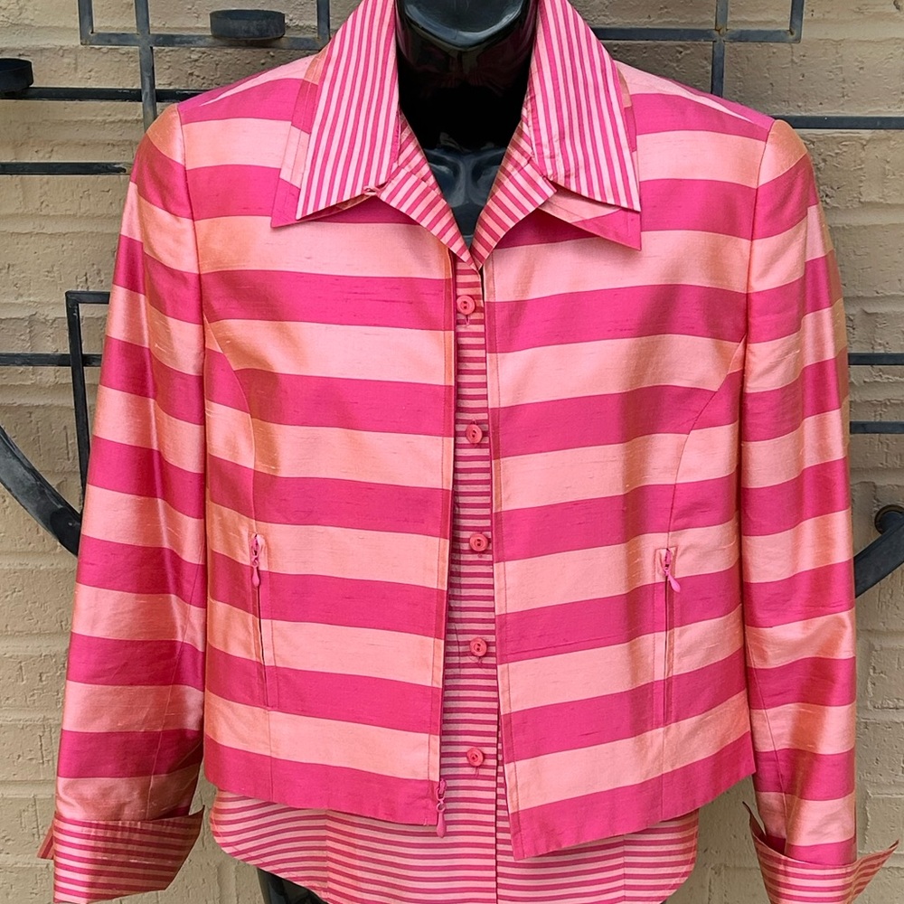 Carlisle designer silk jacket